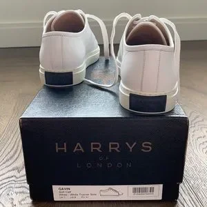 Brand new Men’s Harry’s of London Gavin sneakers Nimble Suede Charcoal – Harrys London main image 3